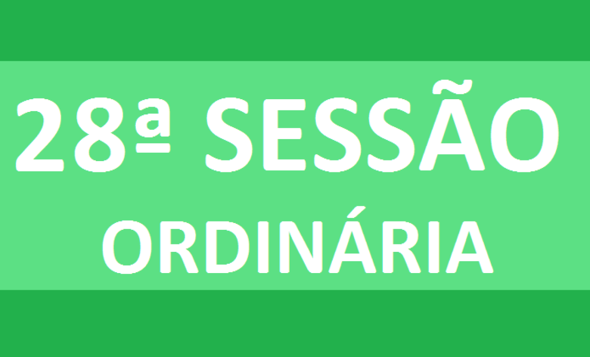 PAUTA 28ª SESSÃO ORDINÁRIA