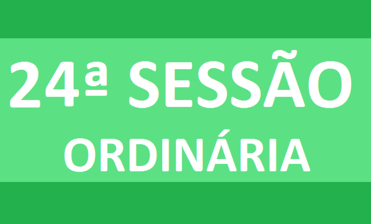 PAUTA 24ª SESSÃO ORDINÁRIA DE 2020